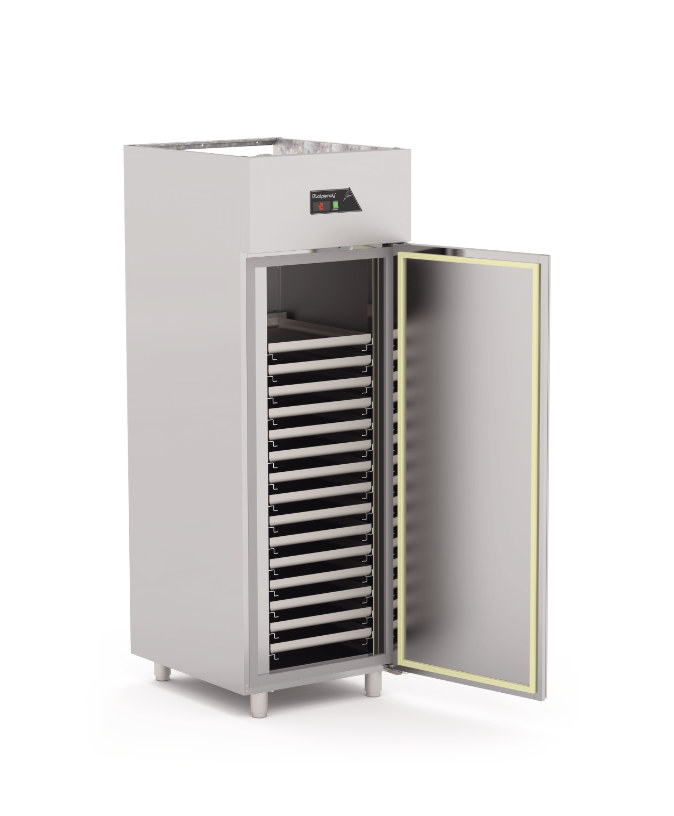 CGR-801-PK / CFG-801-PK - ARMARIOS DE PASTELERÍA 20 NIVELES INOX